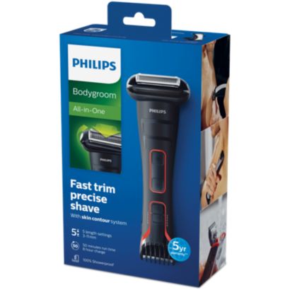 Powerful trim, precise shave
