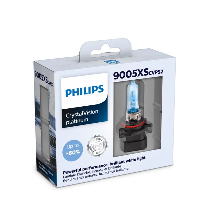 CrystalVision platinum Car headlight bulb LUM9005XSCVPS2 | Philips