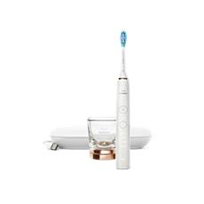 HX9911/94 DiamondClean 9000 Elektrische Roze-Goud sonische tandenborstel met app
