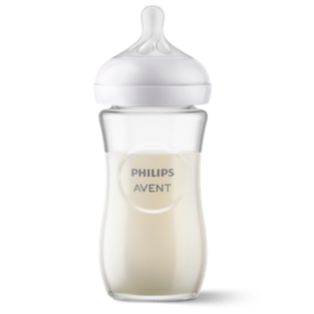 Avent Natural Response Lasinen Natural tuttipullo