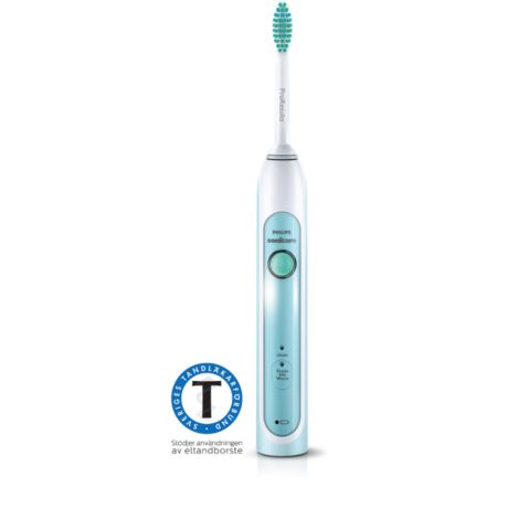 HX6711/02 Philips Sonicare HealthyWhite Tar effektivt bort fläckar på tänderna