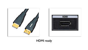HDMI ready for HD entertainment