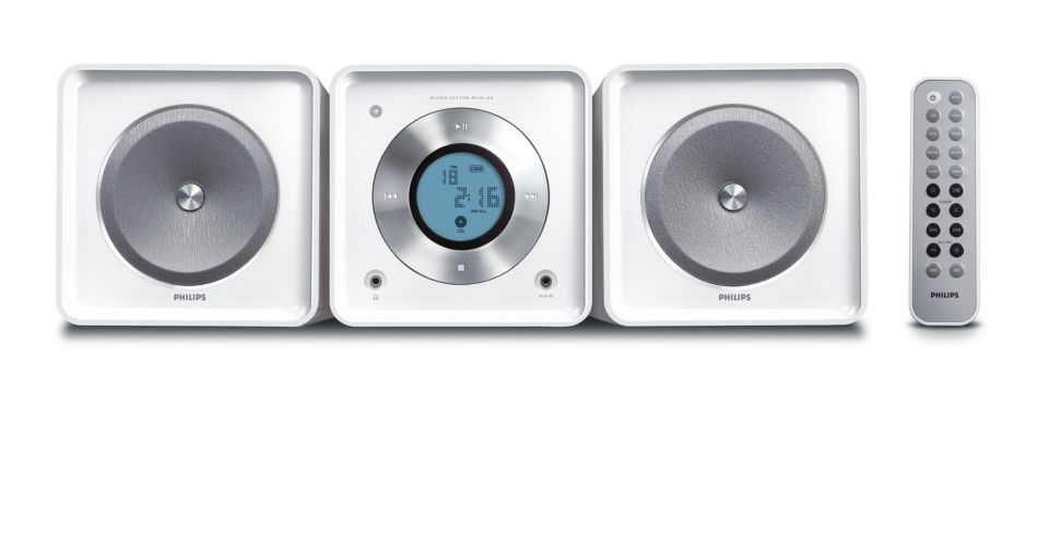 Compact audio system to match your lifestyle