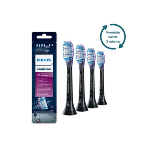 HX9054/33 Philips Sonicare Premium Gum Care Standardní velikost hlavice sonického kartáčku 4 ks