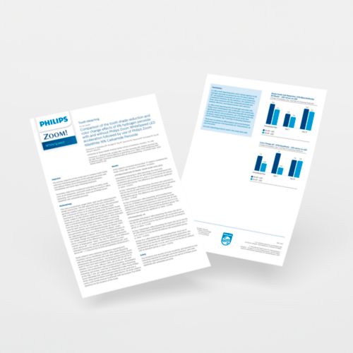 Clinical studies placed on a desk