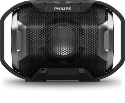 Philips スピーカー ブラック ShoqBox wireless portable speaker SB300B/37 | Philips