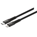 Hochwertiges geflochtenes USB-C-auf-Lightning-Kabel
