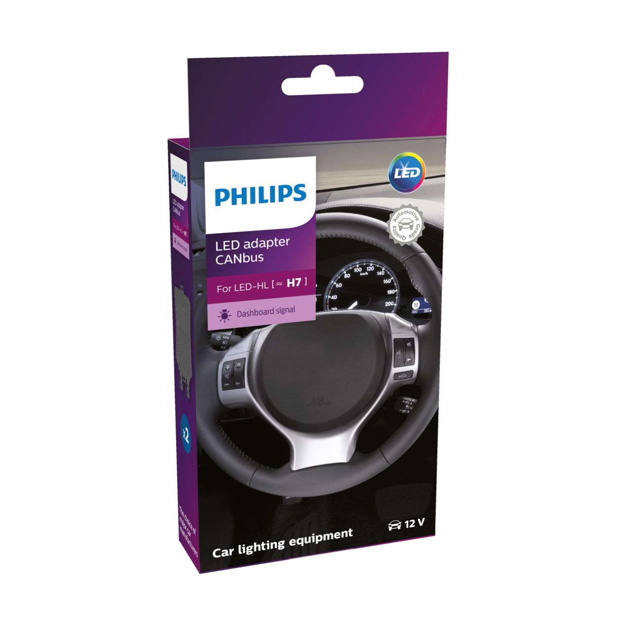 Philips LED Adapter CANbus Warnunterdrückung Canceler 5W 12V 2Stk