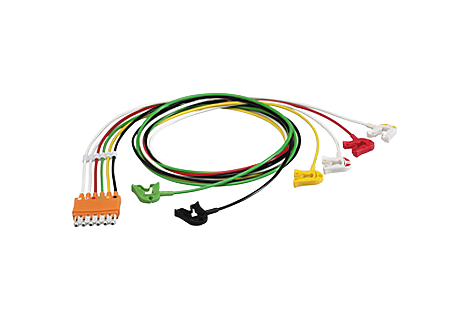 Cbl 6 lead set Grabber IEC OR ECG patient cable set Lead Set