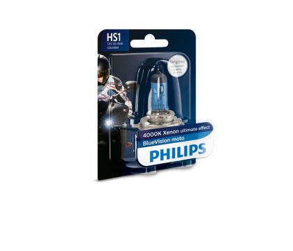 BlueVision Moto Headlight bulb 12636BVB1