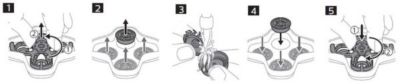 Deep cleaning shaver blades