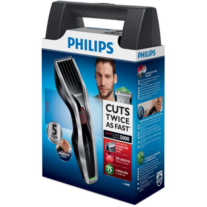 Hairclipper series 5000 Hair clipper HC5440/80 | Philips