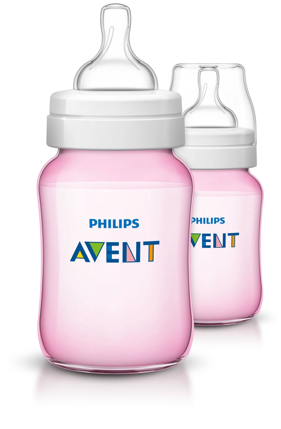 AVENT BIBERON PP NATURAL 260 ML ROSA