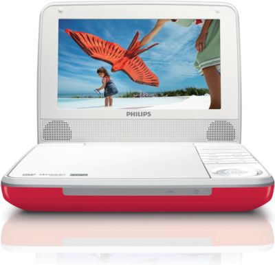 Portable DVD Player PET741R/17 | Philips
