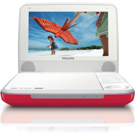 PET741R/17  Portable DVD Player