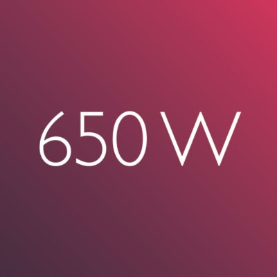 650 W za prekrasne rezultate