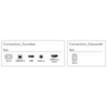 Barra de sonido compacta, audio inmersivo