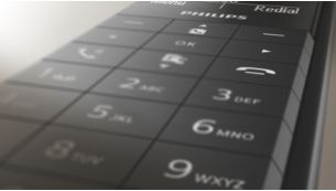 Calibrated, seamlessly integrated keys for precise dialling
