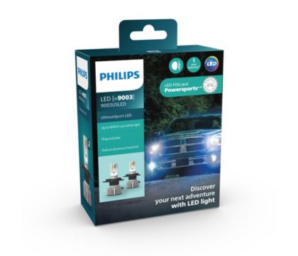 Philips 312philips Led H4 9003 21w 6500k Headlight Bulbs 2-pack - Plug &  Play
