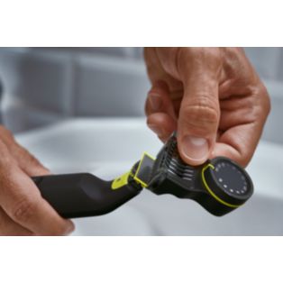 OneBlade Pro 360 Rechargeable shaver and trimmer with accessories