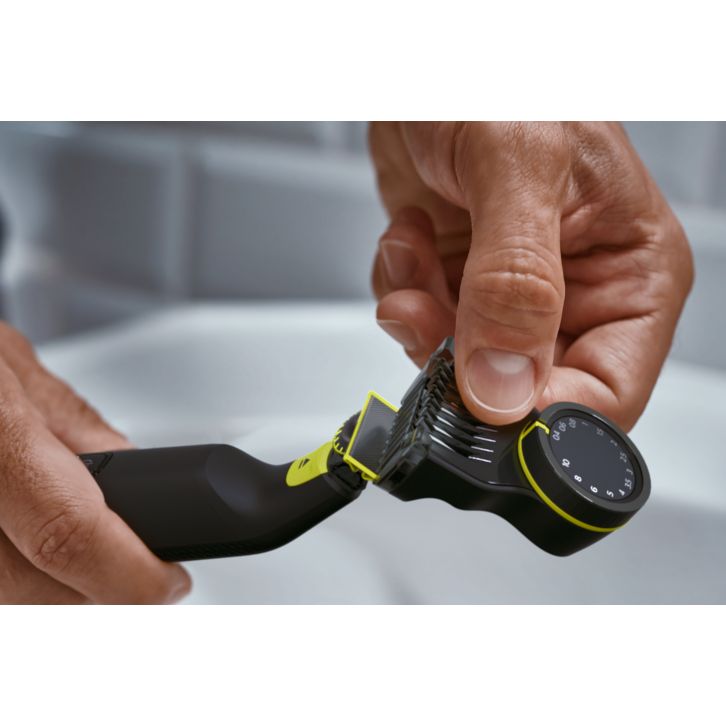 Trim edge and shave any length of hair effortlessly*