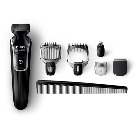 QG3342/23 Multigroom series 3000 6-in-1 Beard & Hair trimmer