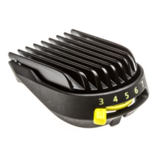 All-in-One-Trimmer Verstelbare haarkam 3-7 mm
