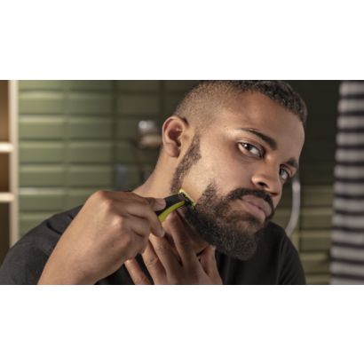 Trim, edge and shave any length of hair