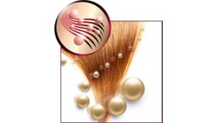 Ionen-Funktion und Tourmalinkeramik-Beschichtung für besonders glänzendes Haar