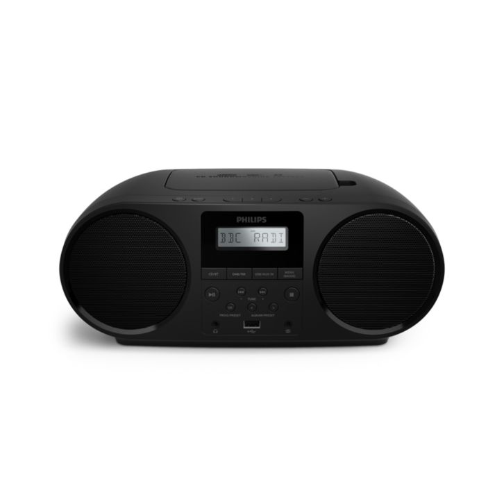 All-in-one CD/FM DAB+ radio player
