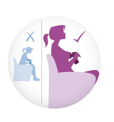 More comfortable pumping position due to unique design