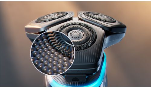 Deslizamiento un 30 % más suave*** con nanorrevestimiento protector SkinGlide