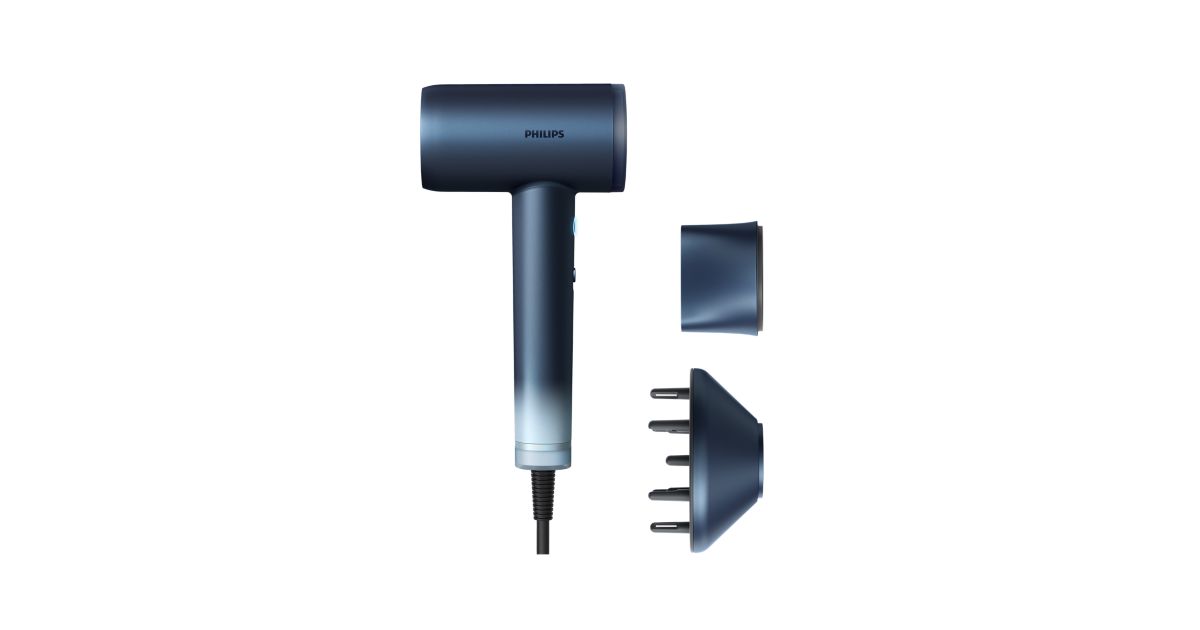 Aqua Edícia Sušič vlasov 9000 Sušič vlasov s technológiou Aqua SenseIQ BHD956/10 - hlavný produktový obrázok Philips