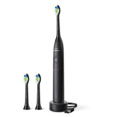 Superior plaque removal and whiter teeth*