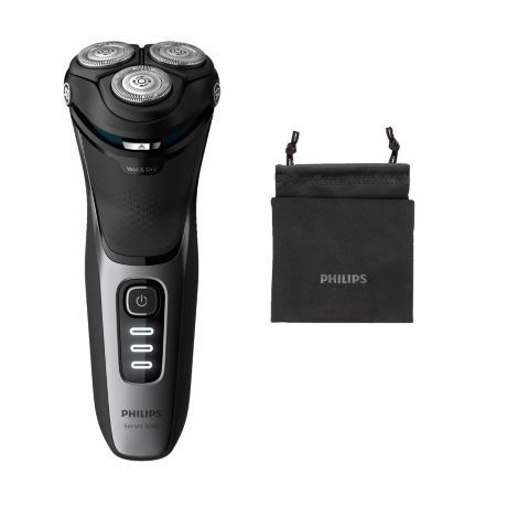 S3231/52 Shaver series 3000 Rasoir électrique 100 % étanche, Series 3000