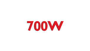 Leistungsstarker 700 W-Motor