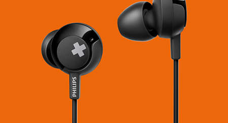 ヘッドホン/マイク付き SHE4305BK/00 | Philips ヘッドホン/マイク付き SHE4305BK/00 | Philips