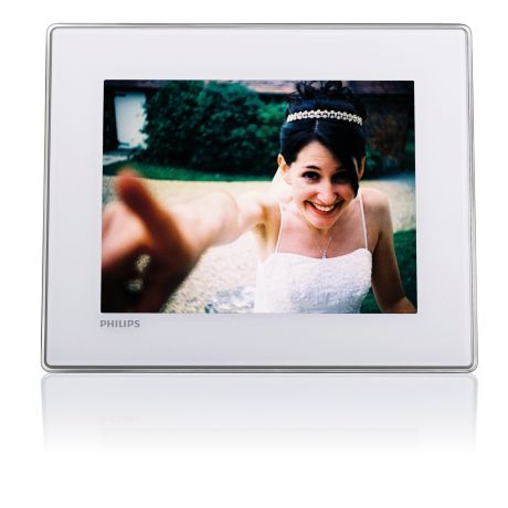 SPF7208/12  Digital PhotoFrame med Bluetooth