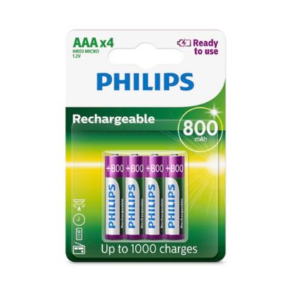 Ready to Use Rechargeable batteries