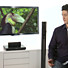 Cinematic surround sound with 3D Angled Speakers
