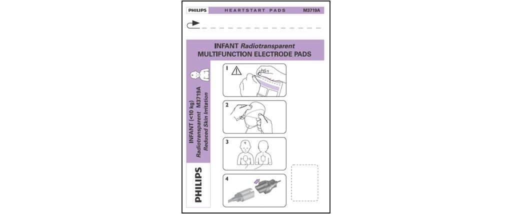 Multifunction Pediatric Electrode Pads Pads