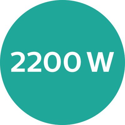 2200W의 빠르고 뛰어난 드라이 성능