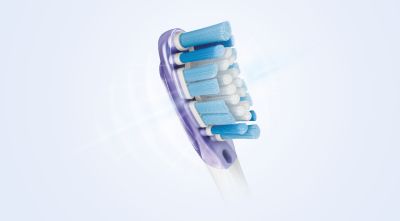 Un nettoyage en profondeur inégalé qui protège les gencives sensibles