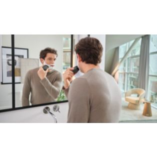 Philips Shaver 700 Series Afeitadora eléctrica en seco y húmedo compacta