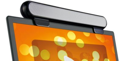 I can sit on the top of your screen or stand alone