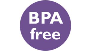 Las tetinas y los biberones de respuesta natural son libres de BPA*