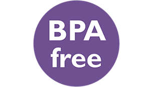 إن حلمات ورضّاعات Natural Response خالية من مادة BPA*