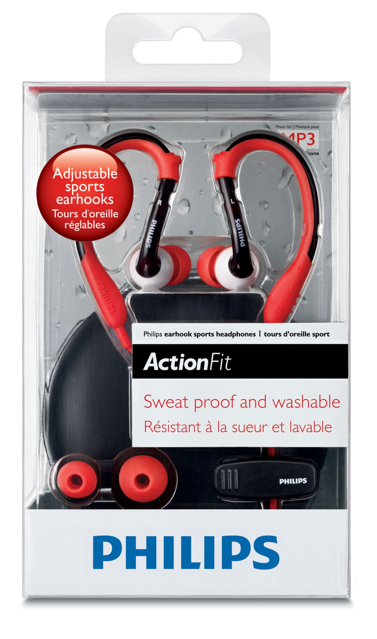 ActionFit Earhook Headphones SHQ3000 28 Philips