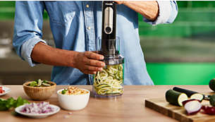 Accessorio Spiralizer esclusivo per mangiare più frutta e verdura