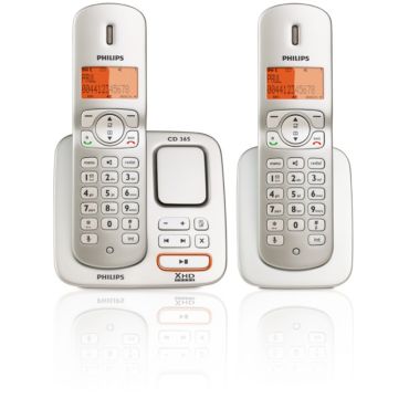 Perfect sound Cordless phone with answering machine